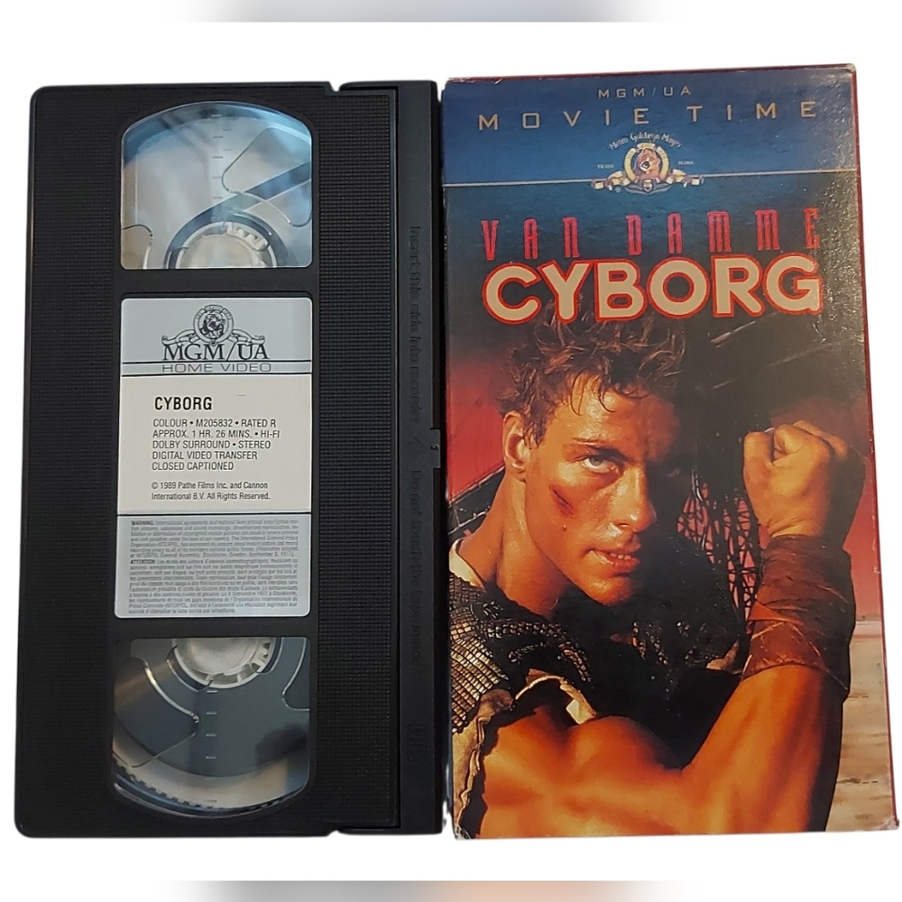 Cyborg VHS Tape